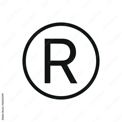What does R in a circle (®) symbol mean for a brand or logo .
